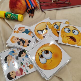 Emocijų - veiksmų kortelės